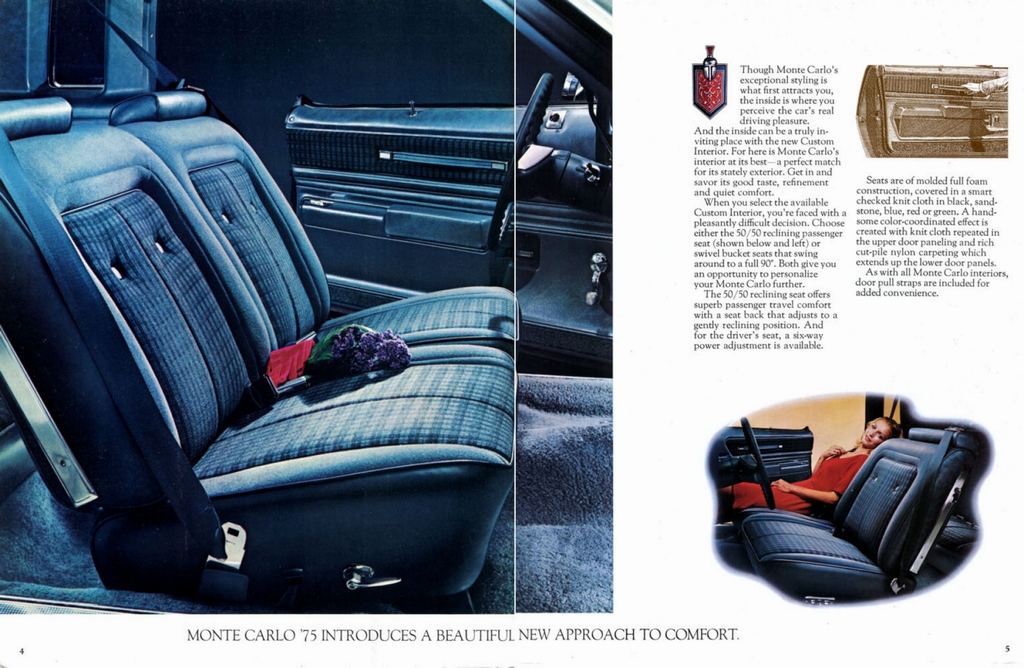 1975 Chevrolet Monte Carlo Brochure Page 5